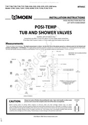 Moen T188 SERIES Installation Instructions