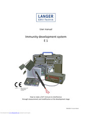 LANGER EMV-Technik E 1 User Manual