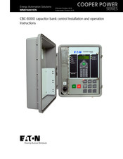Eaton COOPER POWER SERIES Installation And Operation Instruction Manual