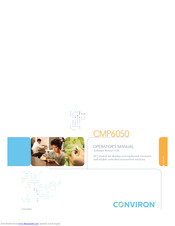 Conviron CMP6050 Operator's Manual