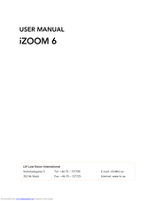 LVI iZOOM 6 User Manual