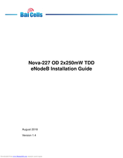 Bai cells Nova-227 Installation Manual