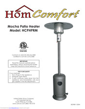 HomComfort HCPHPRM Manual