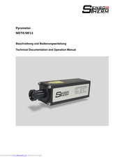 Sensor Therm METIS MF11 Operation Manual