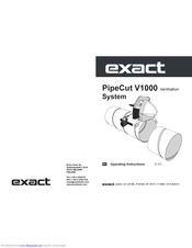 eXact PipeCut V1000 Operating Instructions Manual