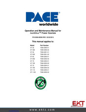 Pace IntelliHeat ST 115E Operation And Maintenance Manual