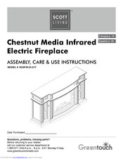 Scott Living 1032FM-33-217 Assembly / Care & Use Instructions