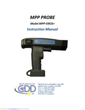 GDD Instrumentation MPP-EM2S Plus Instruction Manual