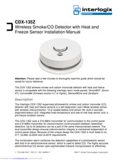 Interlogix CDX-135Z Installation Manual