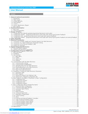 Argo Hytos PRM7 User Manual