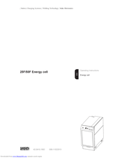 Fronius 25F Operating Instructions Manual