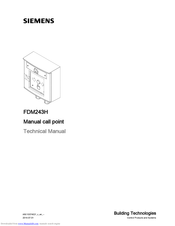 Siemens FDM243H Technical Manual