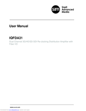 Sam IQFDA31 User Manual