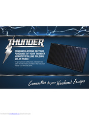 Thunder TDR15006 Manual