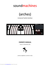 Soundmachines (arches) Owner's Manual