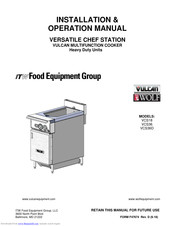 Vulcan-Hart VCS36D Installation & Operation Manual