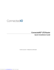 ConnectedIO ER2000 Quick Installation Manual