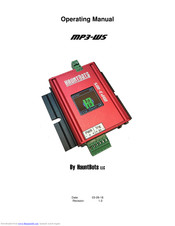 HauntBots MP3-WS Operating Manual