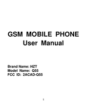 HZT Q55 User Manual