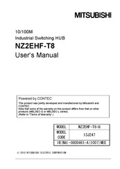 MITSUBISHI NZ2EHF-T8 User Manual