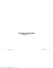i3-TECHNOLOGIES i3PROJECTOR Cleaning Instructions Manual