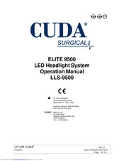 cuda lls-9500 Operation Manual