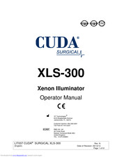 cuda XLS-300 Operator's Manual