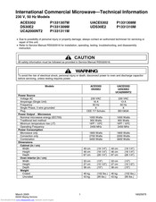 Maytag Services ACE5302 Service Manual