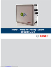 Bosch CLIMO A D00 A40 103 Manual