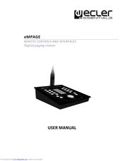 Ecler eMPAGE User Manual