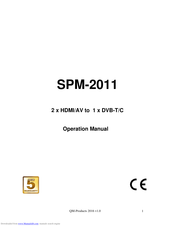 QM-products SPM-2011 Operation Manual