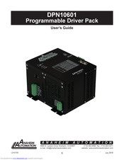 Anaheim Automation DPN10601 User Manual