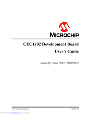 Microchip Technology CEC1x02 User Manual