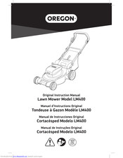 Oregon LM400 Original Instruction Manual