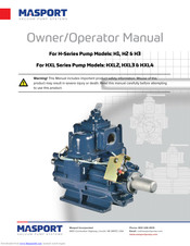Masport HXL5W Owner's/Operator's Manual