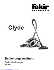 Fakir CLYDE Instructions For Use Manual