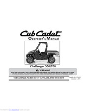 Cub Cadet 503-00526 Battery Cover Challenger CX500 CX700 CX750 Utility Vehicles