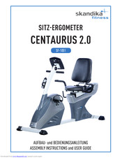Skandika Fitness CENTAURUS 2.0 Assembly Instructions And User Manual