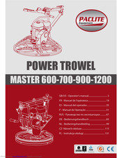 PACLITE Equipment MASTER 1200 Operating Manual