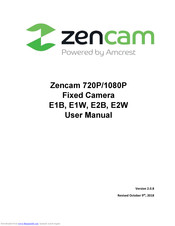 Zencam E1W User Manual