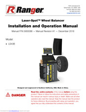 Ranger Laser-Spot LS43B Installation And Operation Manual