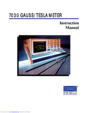 F.W. BELL 7030 Instruction Manual