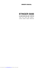 Stinger S650 Owner's Manual