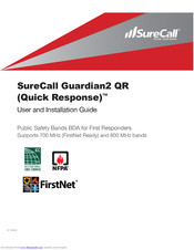 SureCall Guardian2 QR User And Installation Manual