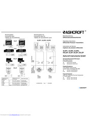 Ashcroft XLDP1 Operating Instructions