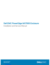 Dell EMC PowerEdge MX7000 Installation And Service Manual