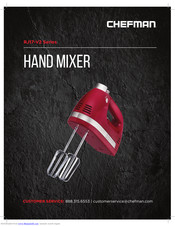 Chefman RJ17-V2 Series Operating Instructions Manual