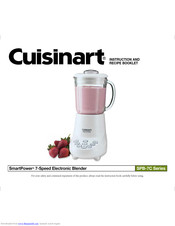 Cuisinart SMARTPOWER SPB-7C Series Instruction And Recipe Booklet