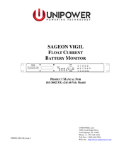 Unipower SAGEON VIGIL User's Product Manual