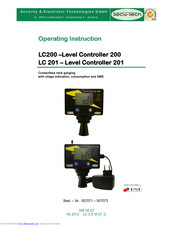 Secu-Tech Level Controller 201 Operating	 Instruction